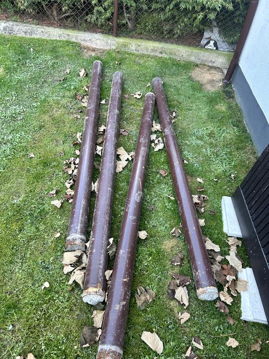 Rury metalowe do ogrodzenia