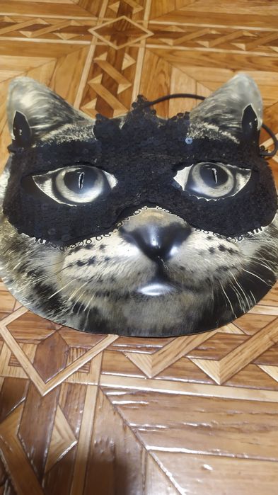 Маска Киця. Маска квадробера Кішки Кошки Котика.