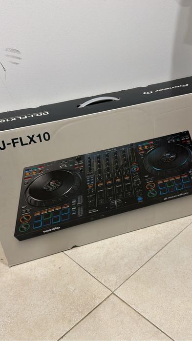 Pioneer DJ DDJ-FLX10 Controlador de DJ Pro de 4 Canais