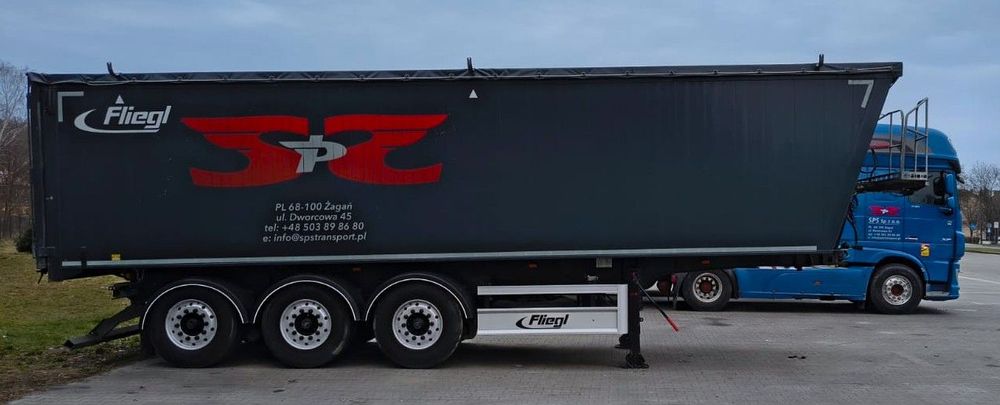 Fliegl SDS02  FLIEGL 50m3 z wlasna el.hydraulika