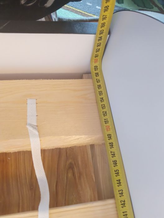 Łóżko dziecięce z materacem 160x80