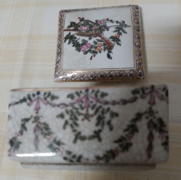 Caixa em porcelana 1897 United Wilson