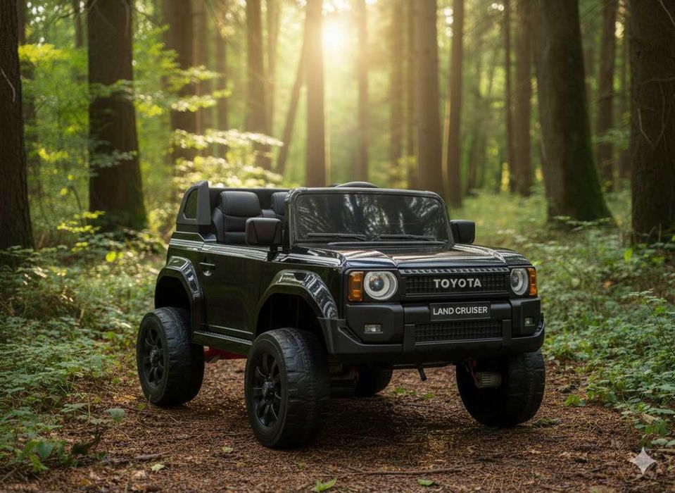 BAWIBUS.PL Auto na akumulator TOYOTA LAND CRUISER jeep 4x4 dżip autko