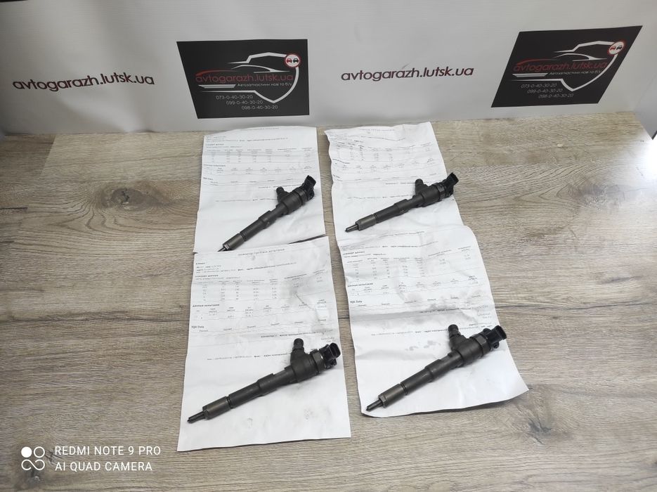 Паливна форсунка 1.5 DCI дизель Dacia Nissan Renault Sandero