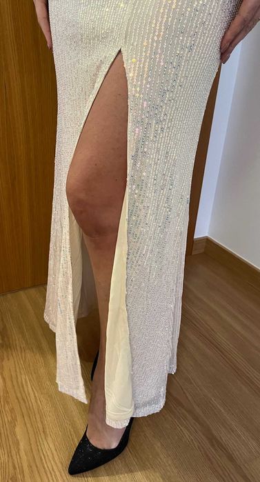 Vestido senhora lantejoulas M