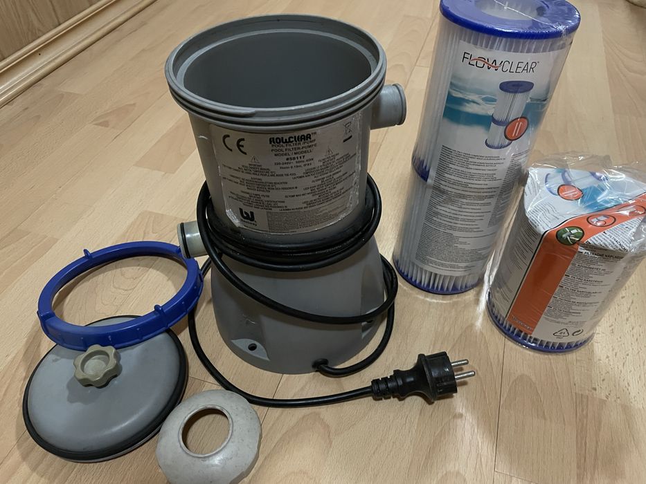 Pompa do basenu FlowClear + 3 nowe filtry