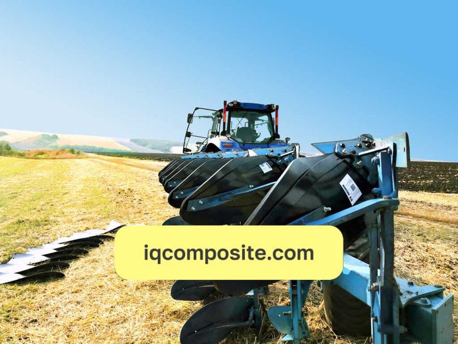 Відвали з пластику текрон | композитні полиці на всі моделі плугів