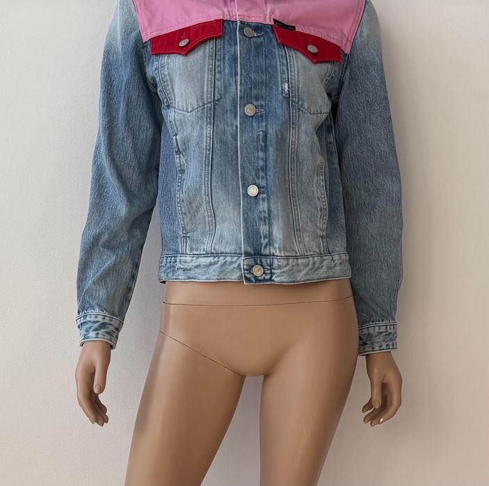 Calvin Klein jeansowa kurtka damska S