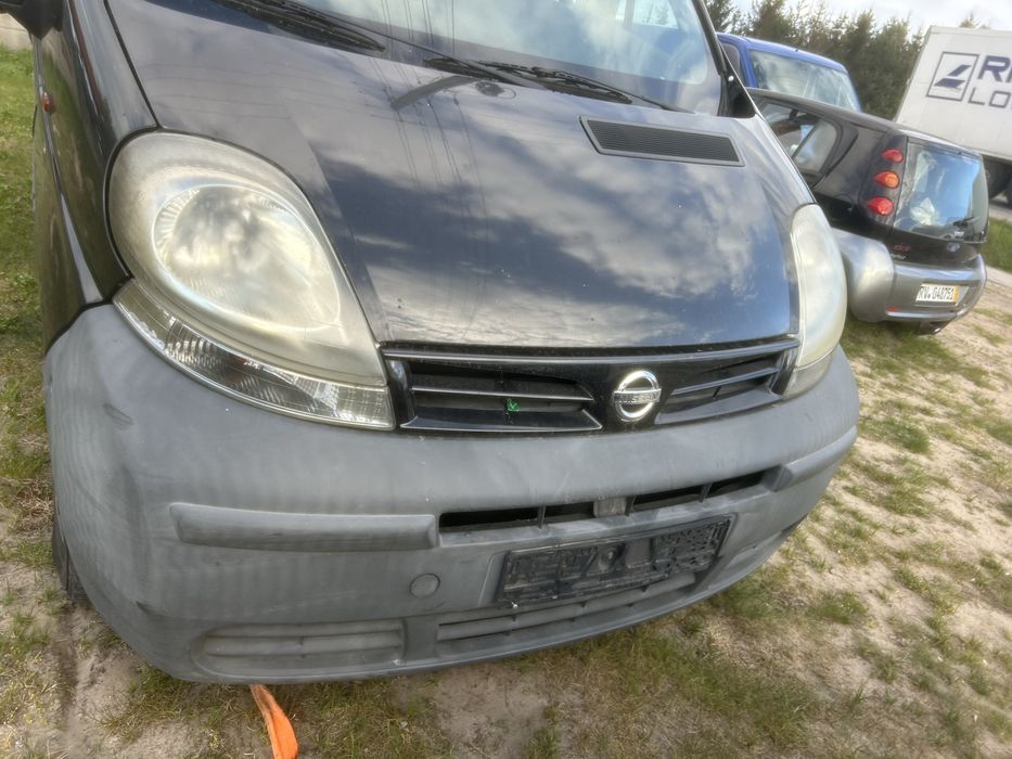 Kompletny przod Vivaro Trafic Primastar czarny Wszystkie Czesci
