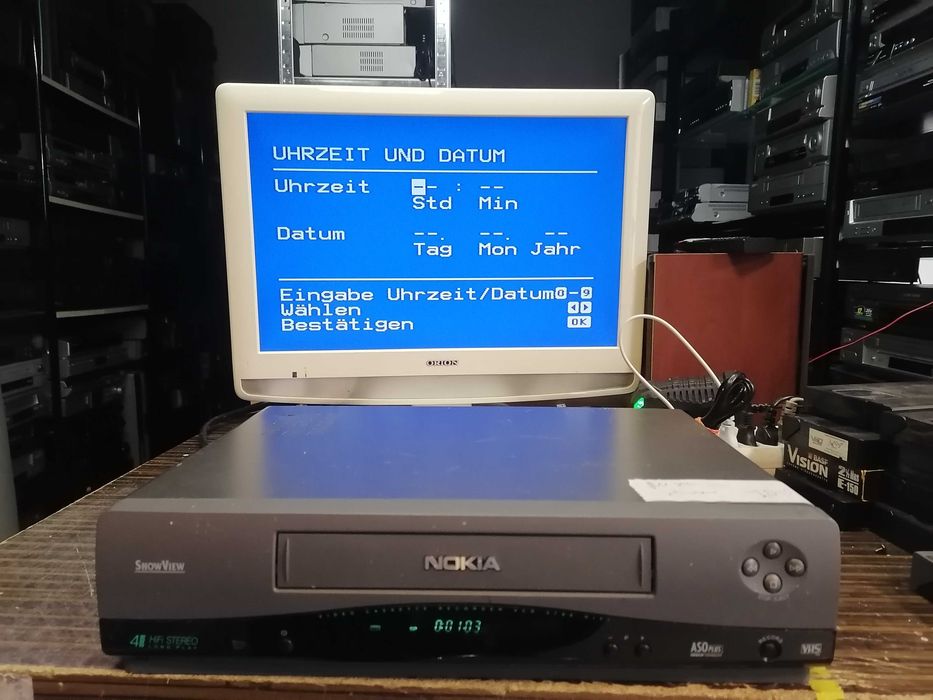 Magnetowid VHS Nokia VCR 3786 HI-FI Stereo