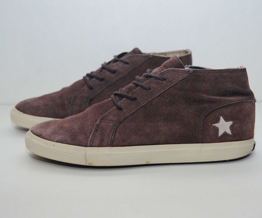 ‼️Converse Мужские Кеды 28.5см 43 44 Высокие All Stars ЗАМША