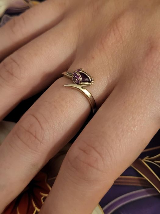 Oryginalny r. 12, rubiny, diamenty