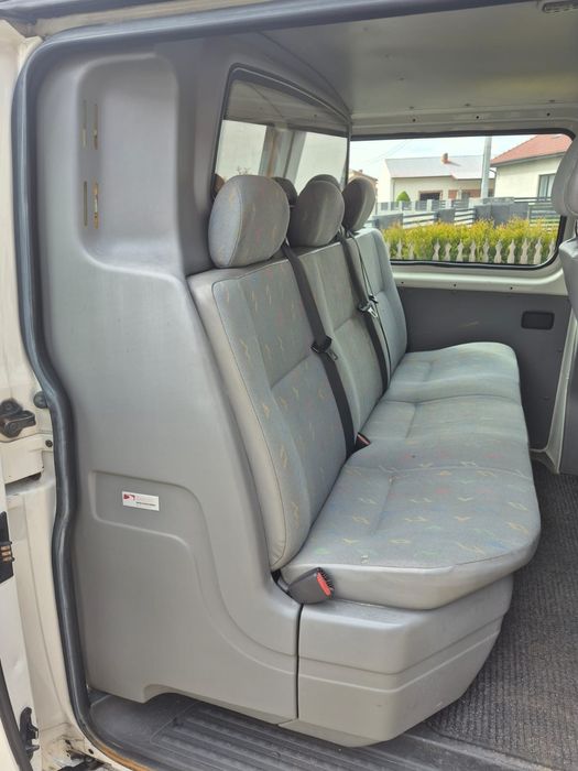 Zabudowa holenderska Brygadówka Fotele VW T5 Volkswagen Przegroda