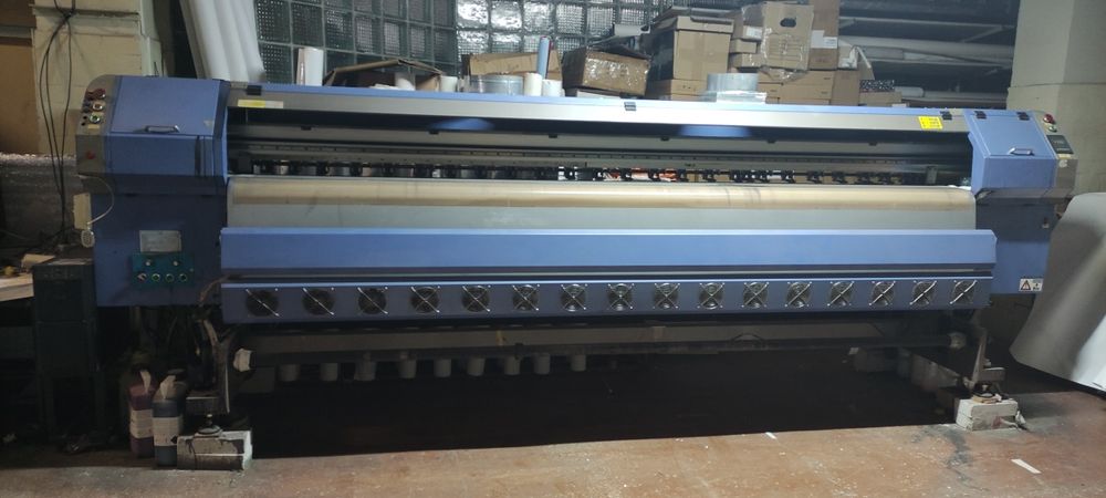 Широкоформатний принтер Allwin 3.2 головки km 512/42 12шт.