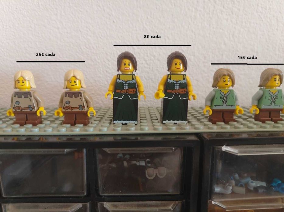 Minifiguras Lego Castle