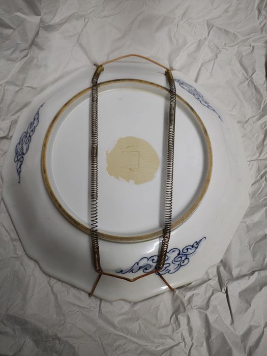 Japoński talerz porcelanowy