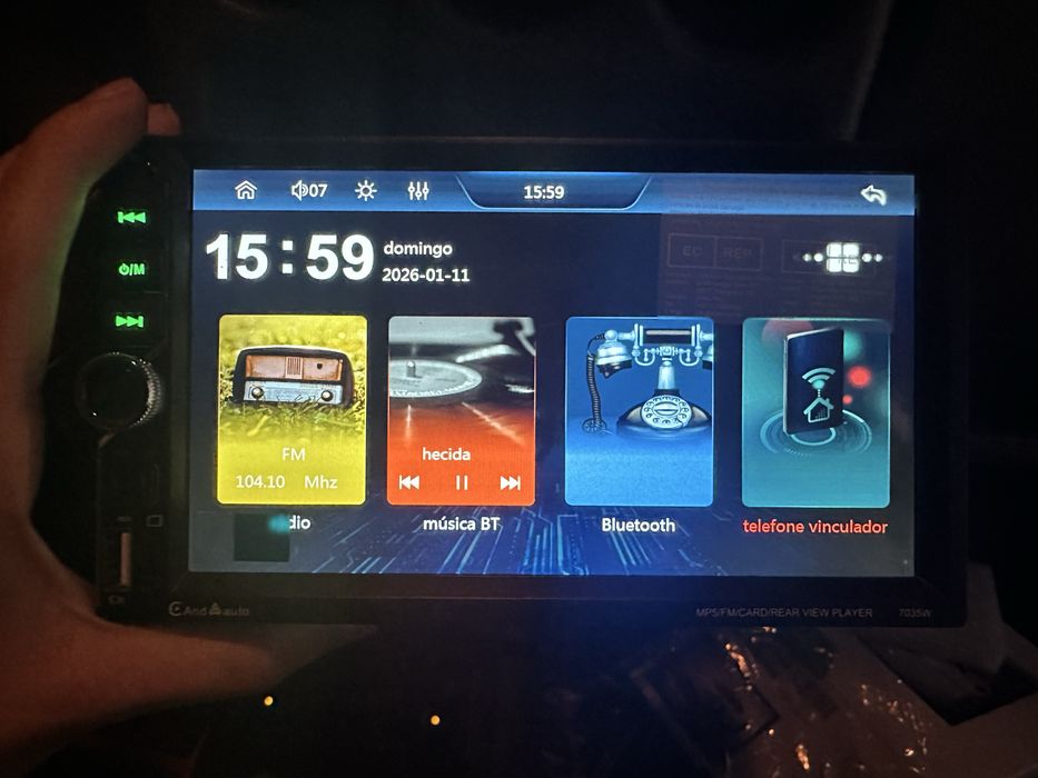 Radio 2 din android auto/apple car play