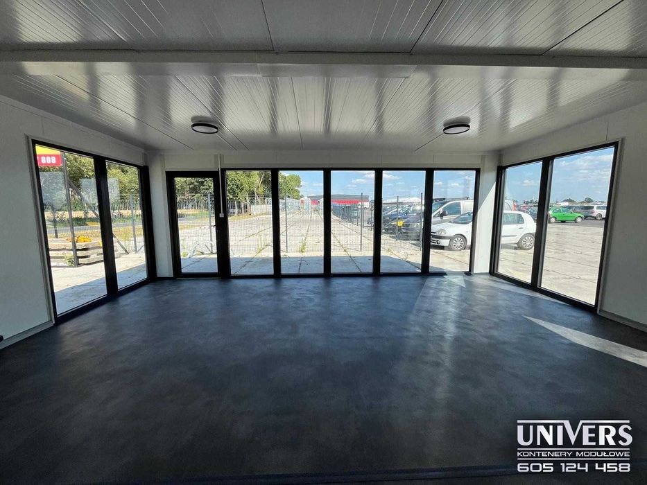 kontener lokal sklep biuro kosmetyczka fryzjer  62m2 7x9