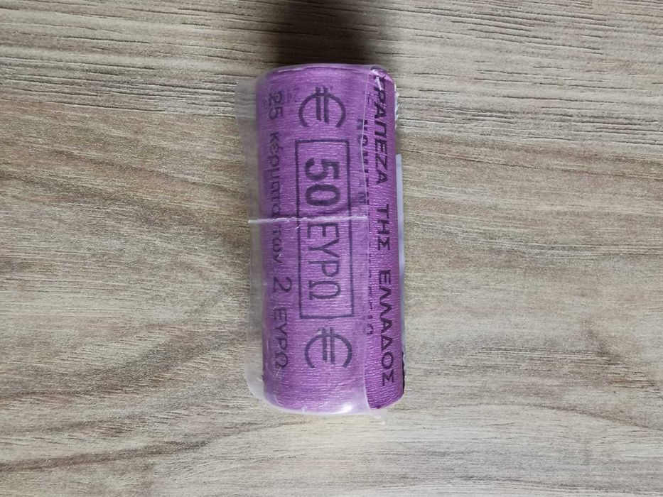 Rolo de moedas 2€