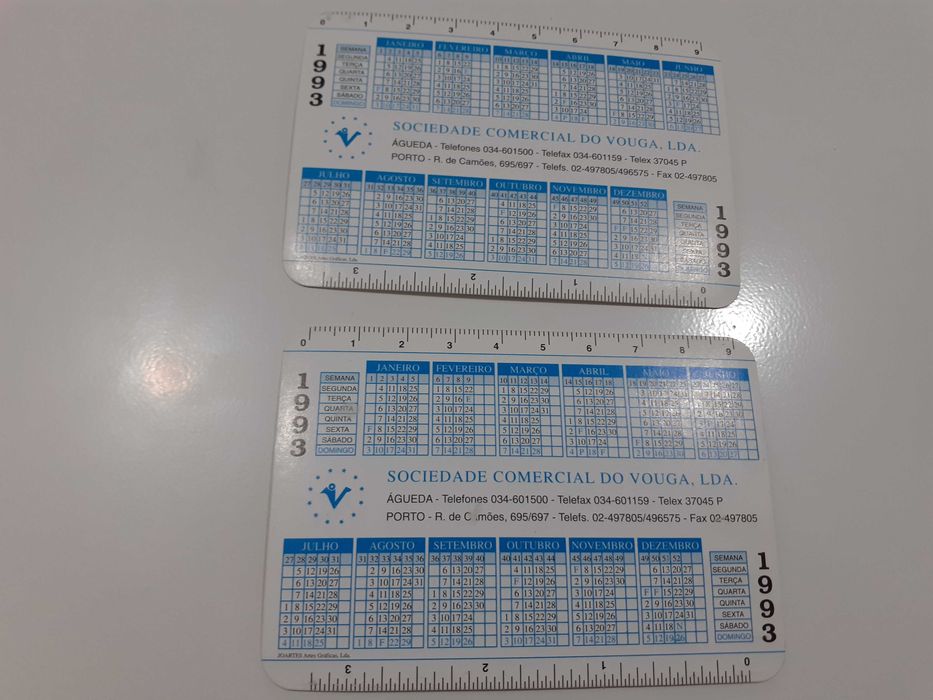 Calendários Antigos para venda ou troca v12