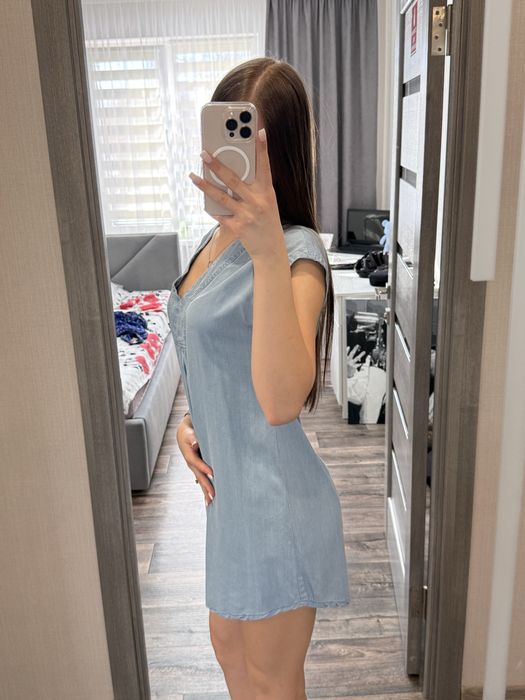 Джинсовий сарафан розмір М