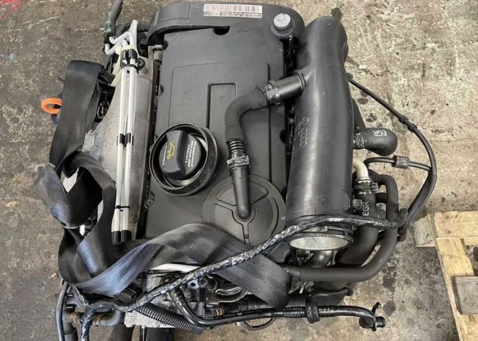 Silnik Kompletny 2.0 Tdi Bkd Audi Vw Seat Skoda 1 miesiecy gwarancji