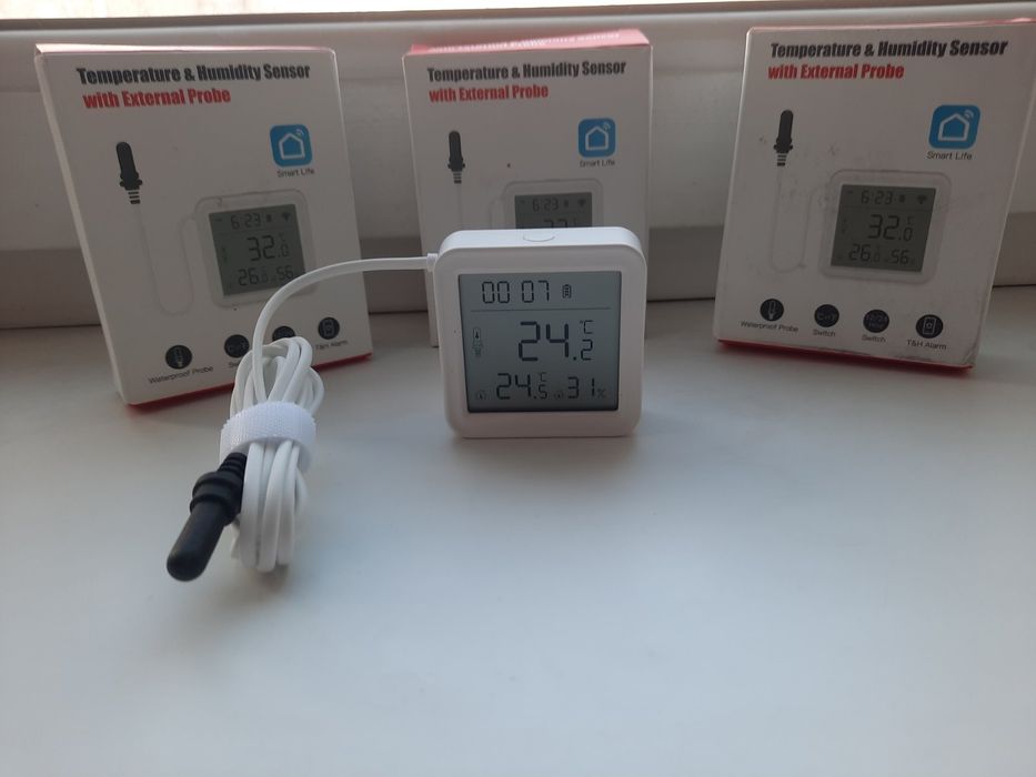 Wi-fi или ZigBee термометр  датчик температуры и влажности