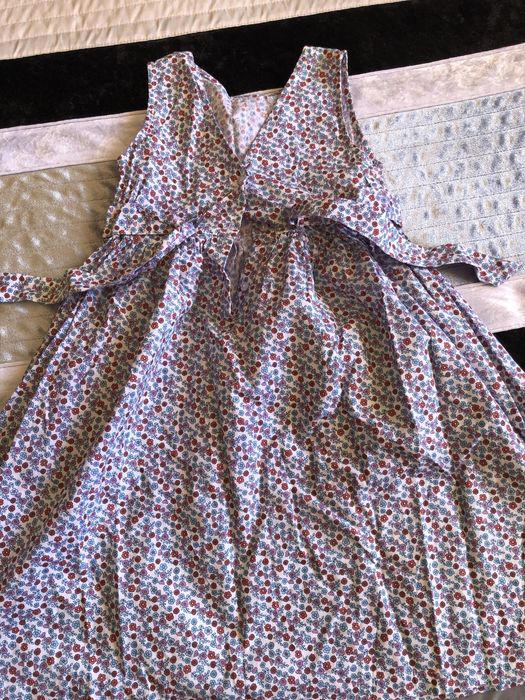 Vestido floral zippy - como novo - menina