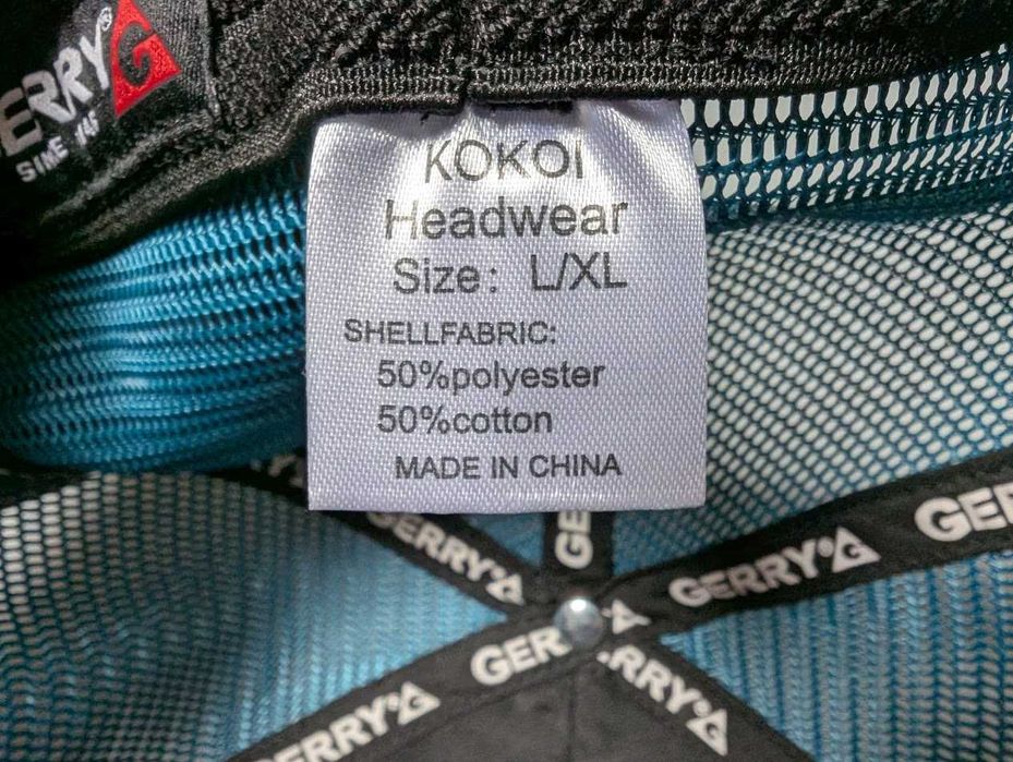 Крута чоловіча кепка GERRY OUTDOOTS G-FLEX trucker cap, США L/XL