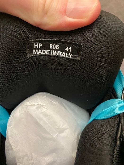 [БЕЗ ПРЕДОПЛАТ] Lanvin Curb Sneakers Black Blue Paint Premium