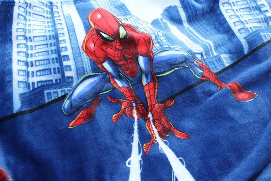 Плед Спайдермен 160*220 велсофт мікрофібра