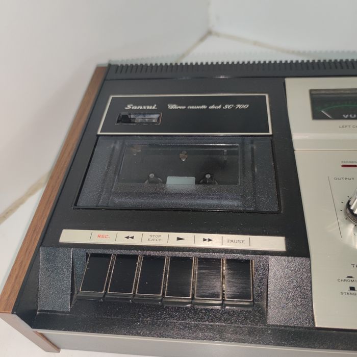 Deck de cassete estéreo Sansui SC-700