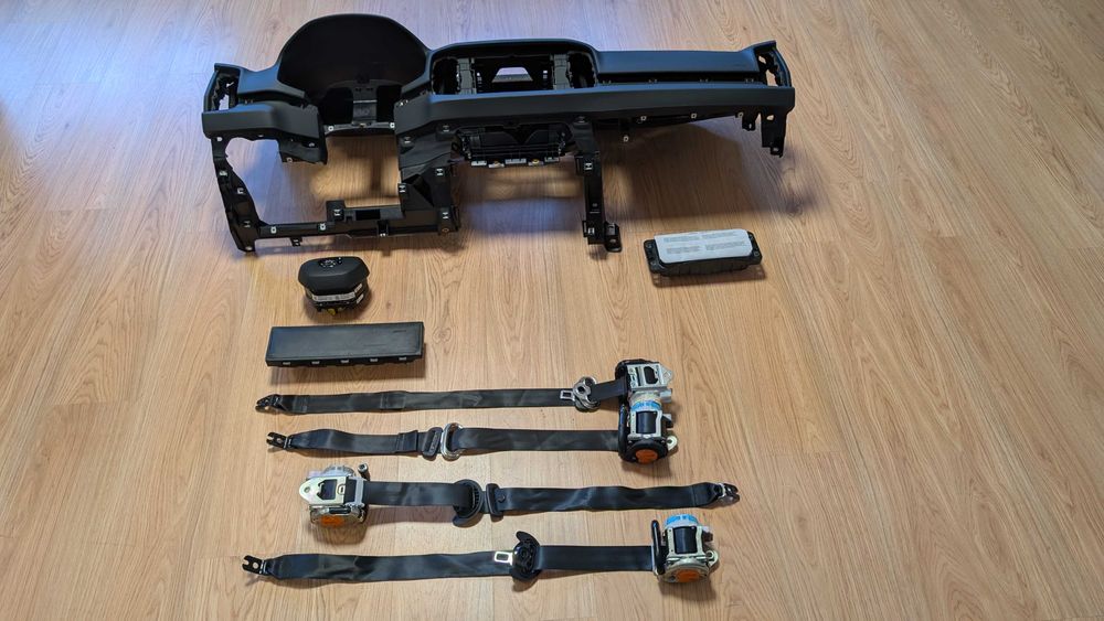 Conjunto Kit Airbags Tablier Skoda Karoq