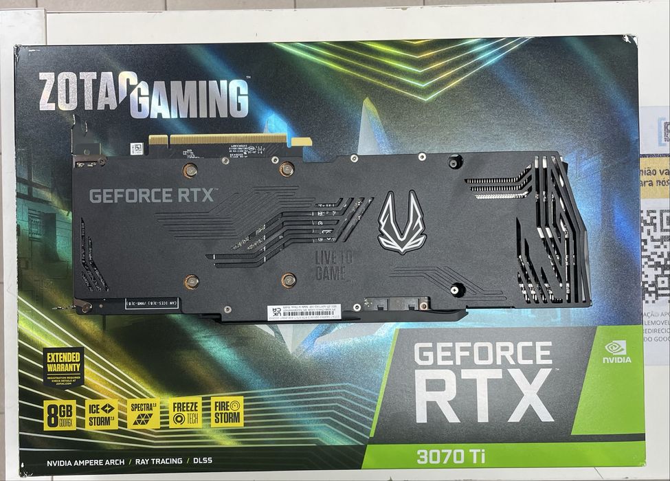 Zotac 3070 Ti Gaming 8GB 268BIT GDDR6X