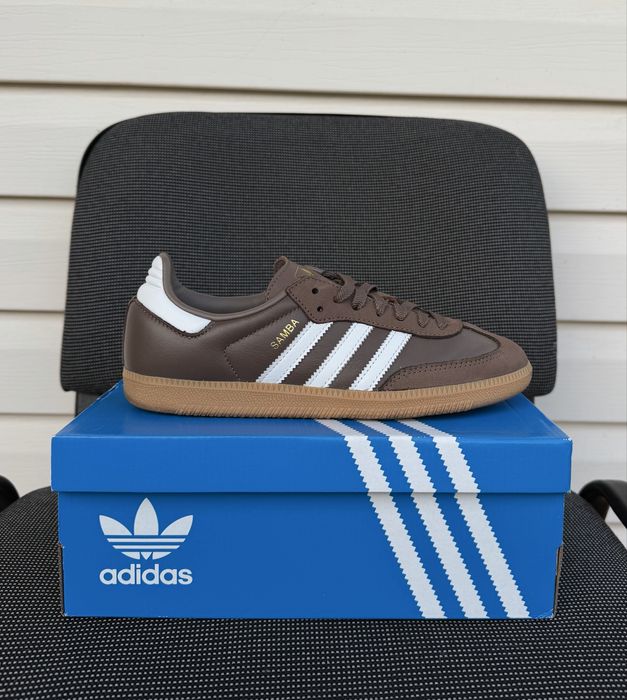 Оригінальні Adidas Samba brown spezial самба адідас, адидас спешл