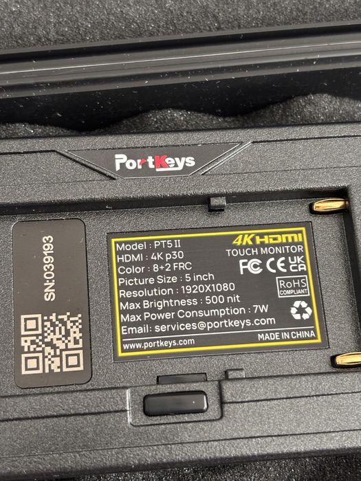 Monitor podglądowy Portkeys PT5 II