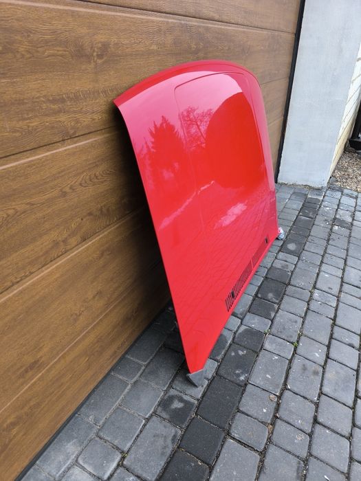 Maska pokrywa silnika VW Polo 86C 2F czerwona