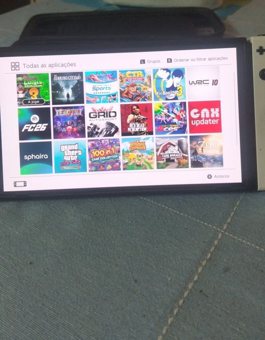 Nintendo Switch OLED Desbloqueada