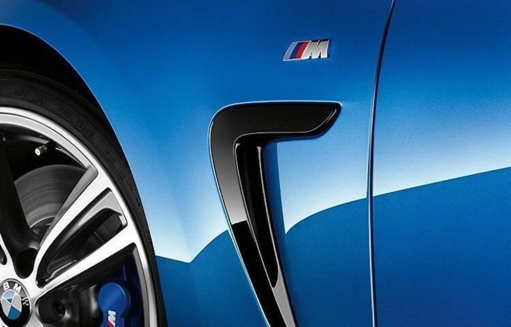 Emblemas ///M Sport para mala BMW 73mm x 27mm