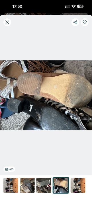 Lote de sapatos mulher - tam. 36-38