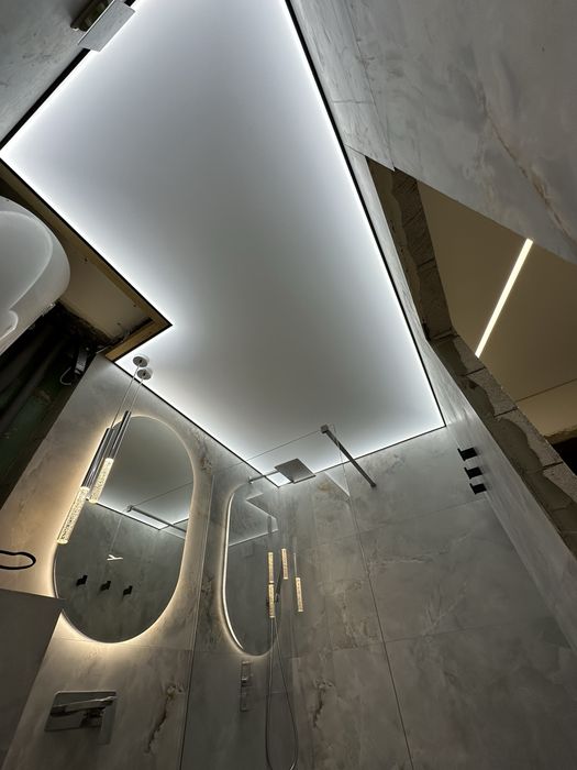 Натяжні стелі, знижки 5-20%. Натяжные потолки. Слив воды. Ремонт