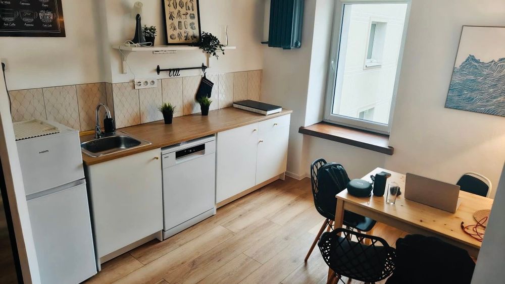 Dwa pokoje, umeblowane przy parku staromiejskim