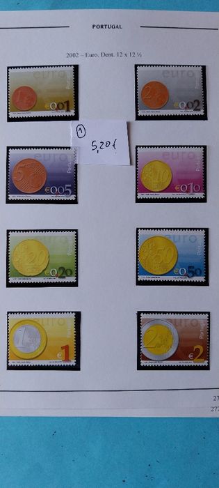 Selos de Portugal. Ano 2002. Novos c/ Goma original. Ref.22/08