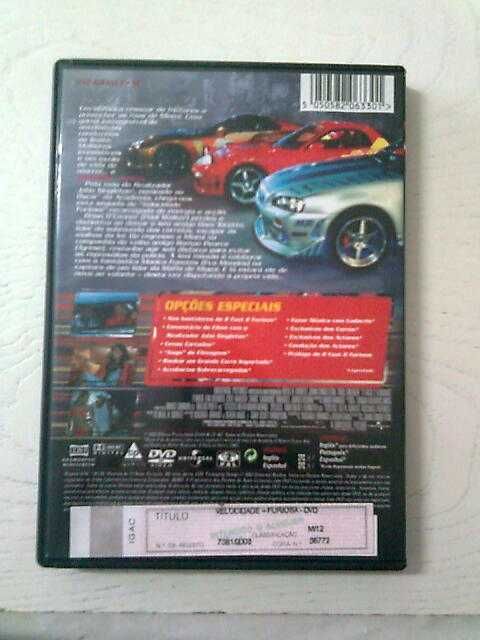 DVD Fast + Furious64584621383169122
