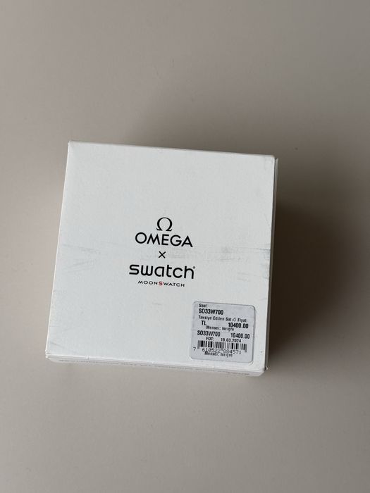 Наручний годинник Swatch x Omega Bioceramic швейцарський на подарунок