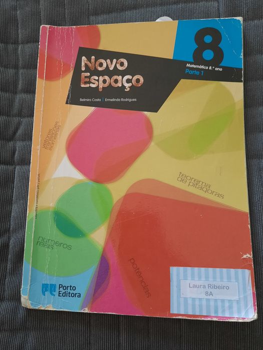 "Novo Espaço" Textbooks, Part 1, Mathematics, 8th Grade