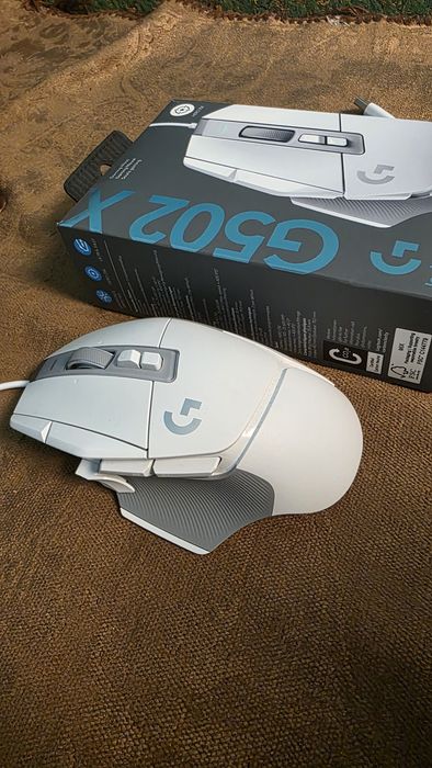 Миша LOGITECH G502 X White