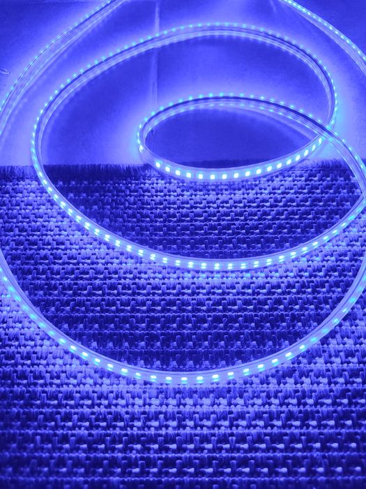 Синій неон гелевий, led стрічка