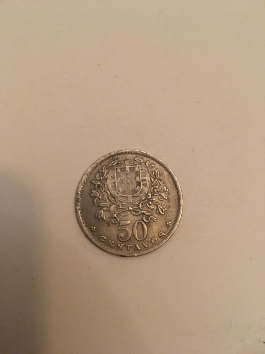 Moeda de 50 Centavos da Republica Portuguesa de 1951