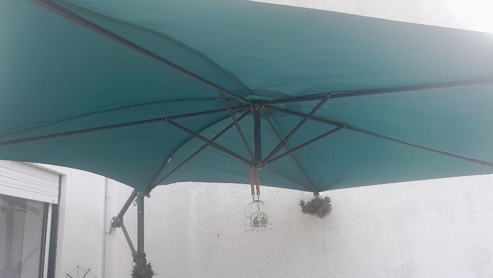 Chapéu sol com roldana